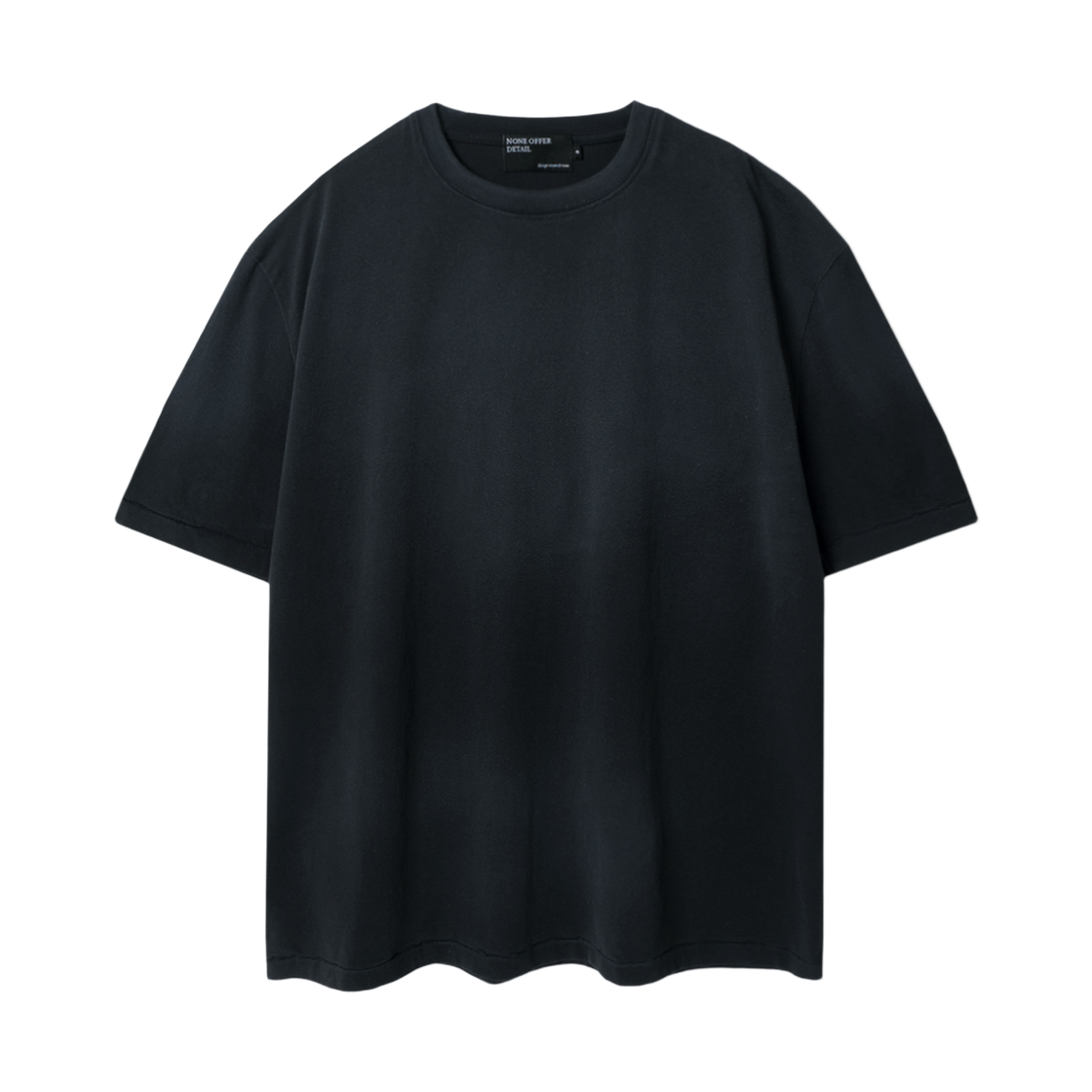 노드 빈티지 블랭크 티셔츠 블랙(NOD Vintage Blank T-shirts Black) - 1