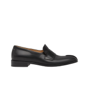 (W) MM6 Maison Margiela New Classic Stitch Moccasin Black