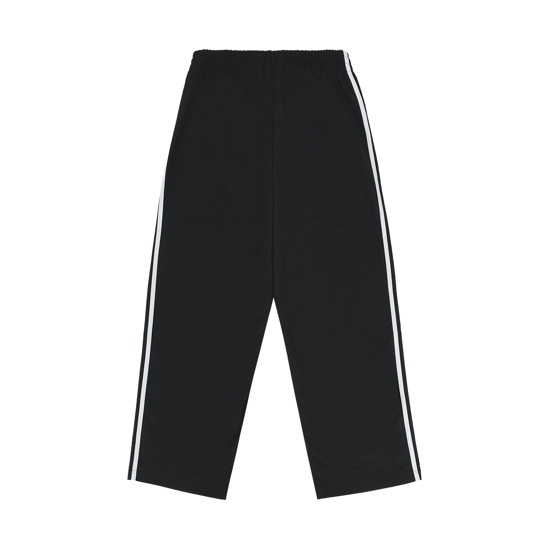 아디다스 배기 트랙 팬츠 블랙 화이트 - KR 사이즈(Adidas Baggy Track Pants Black White - KR Sizing) - 2