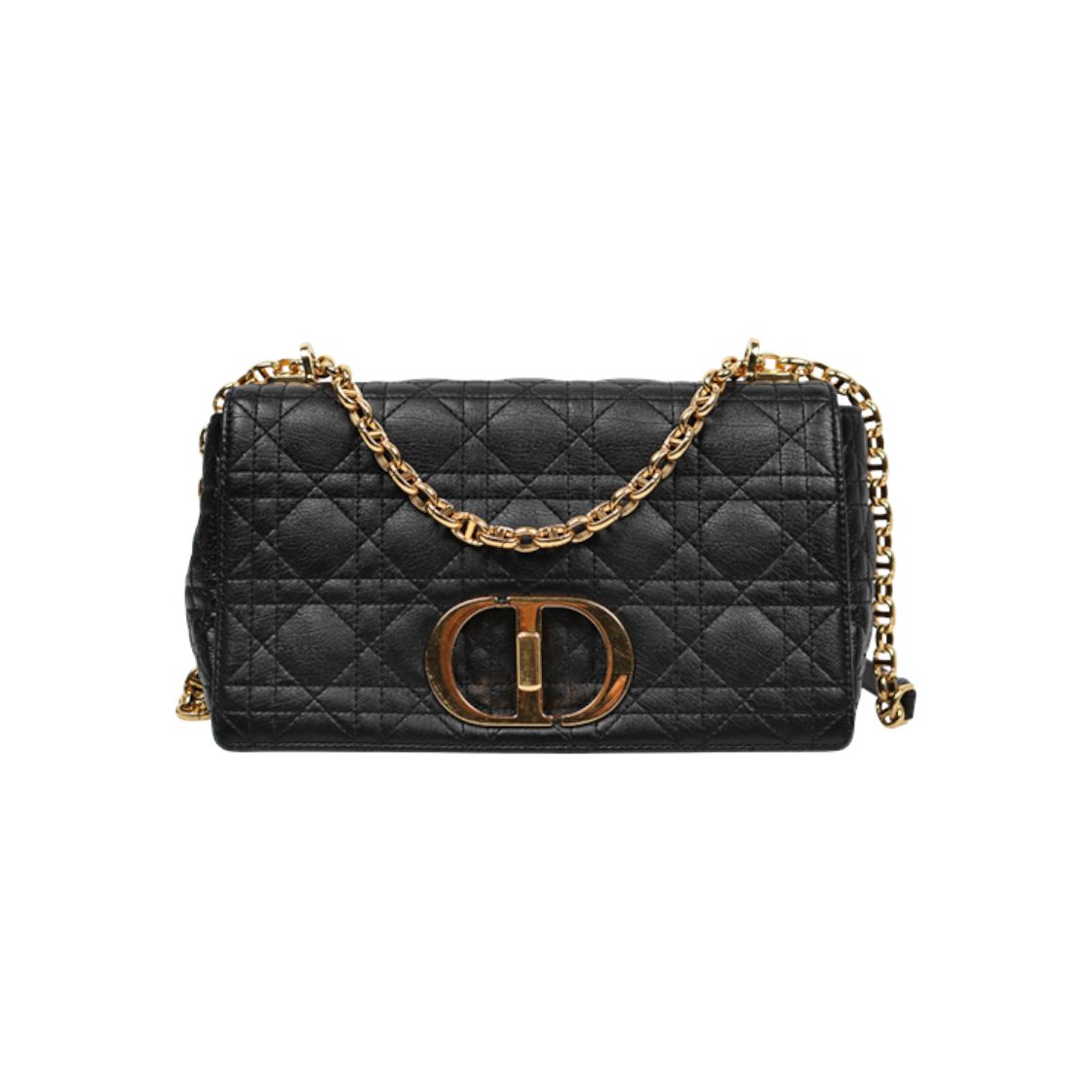 ITOEW9WVN22N Dior Black Caro Chain Shoulder Bag C-A56962