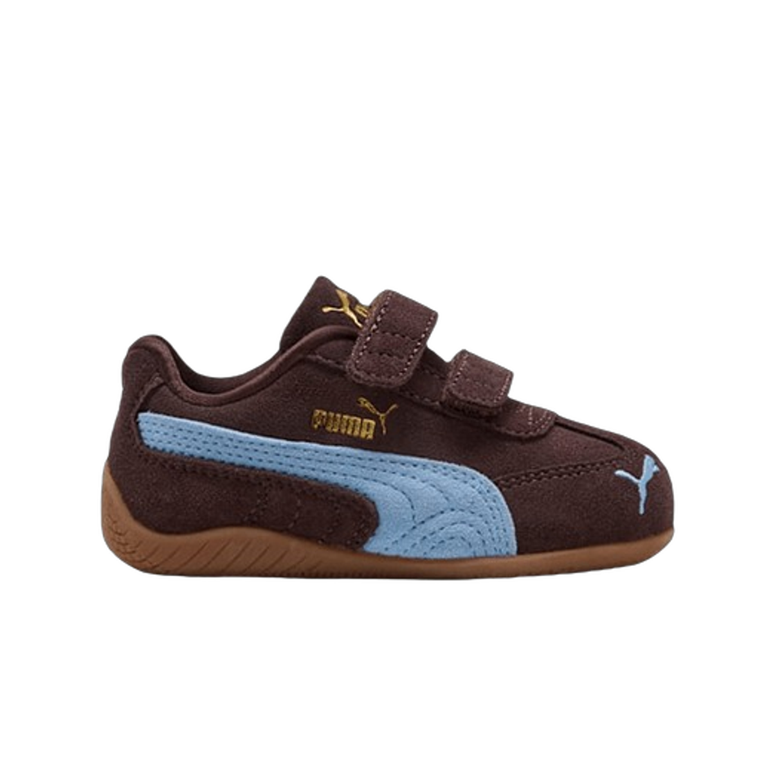 405961-29 (Infant) Puma Speedcat OG Chocolate Brown Team Light Blue