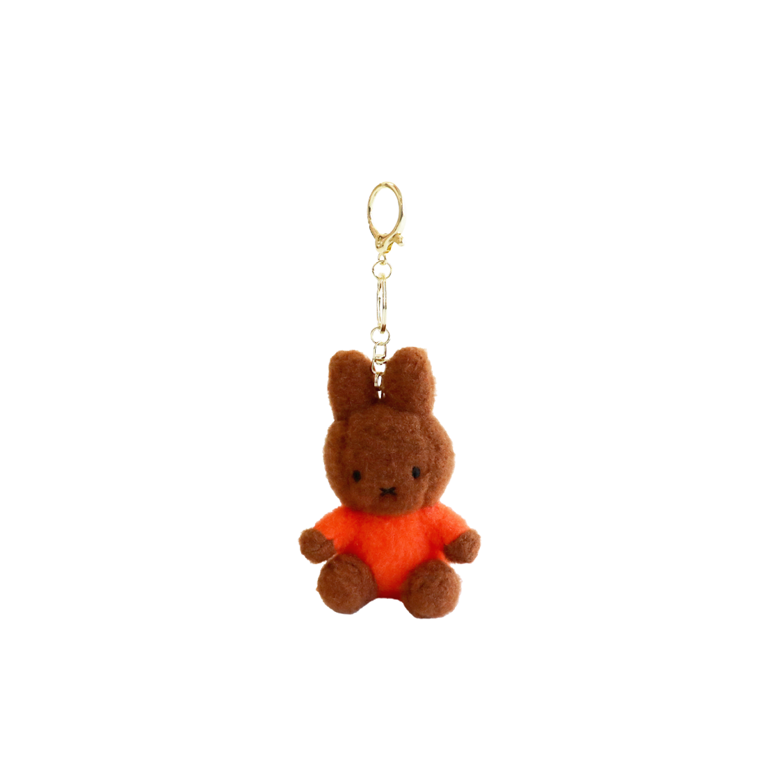 매니어리틀 멜라니 SITTING 크리미 키링 오렌지 티셔츠(Many a Little Melanie Sitting Creamy Keychain Orange T-shirt)