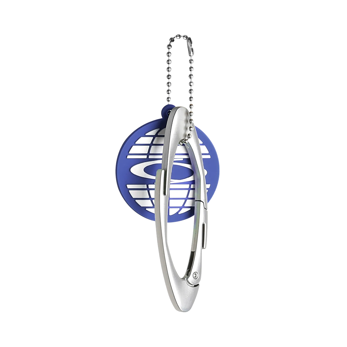 노이아고 로고 카라비너 키링 블루(Noiago Logo Carabinar Keyring Blue)