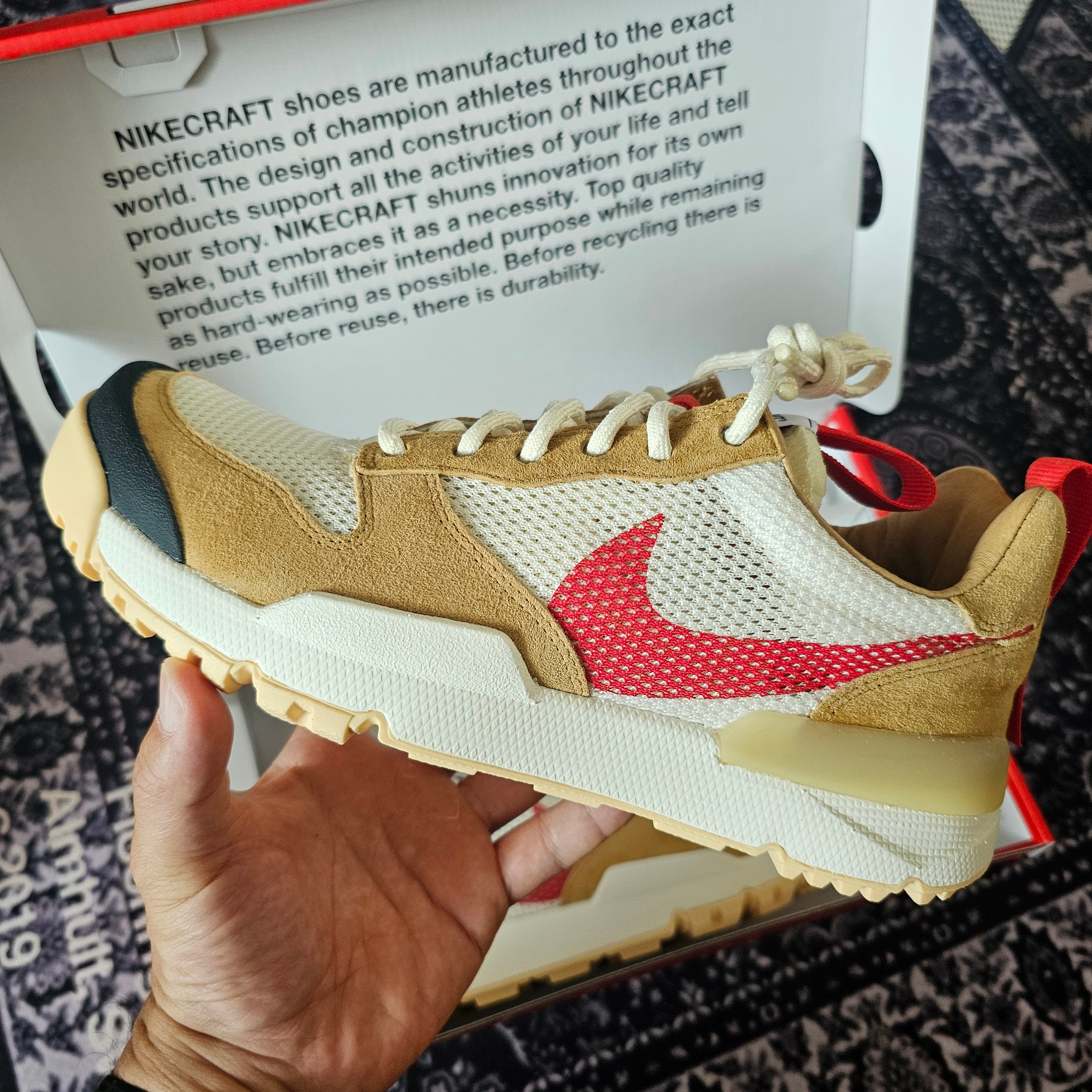 Nike x Tom Sachs Mars Yard Shoe 3.0 Space Camp 착용 스타일