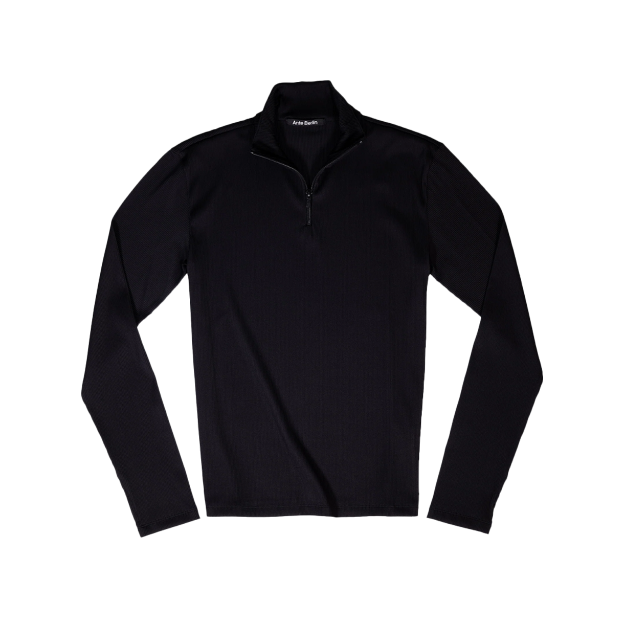 안테 베를린 하프 집업 롱 슬리브 블랙 - 26FW(Ante Berlin Half-Zip Longsleeve Black - 26FW)