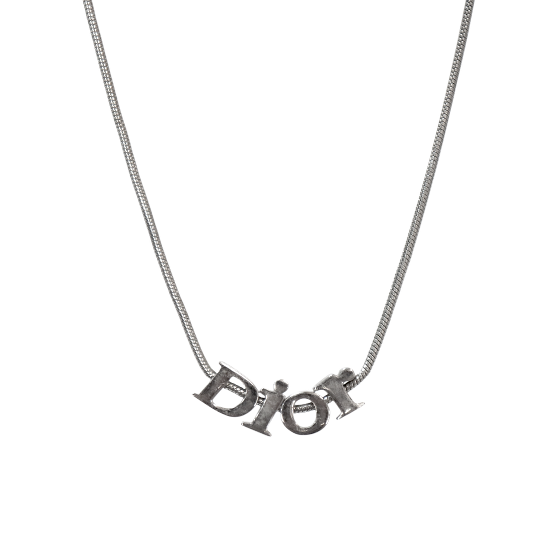 ITVVGNFQGI6V Dior Silver Necklace A-B56909