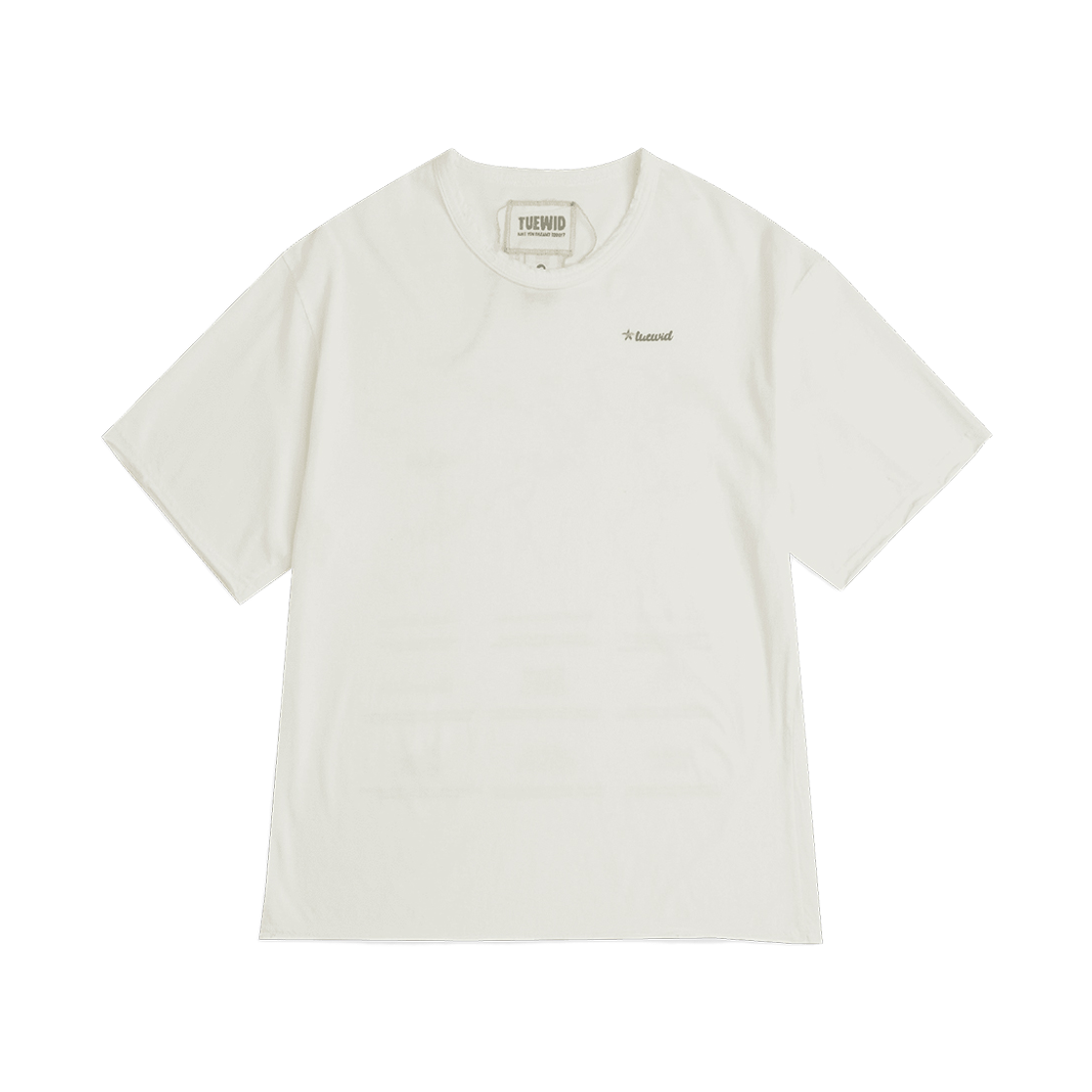 투위드 서머 쉐이크 수니니어티 화이트(Tuewid Summer Shake Souvenir Tee In White) - 2