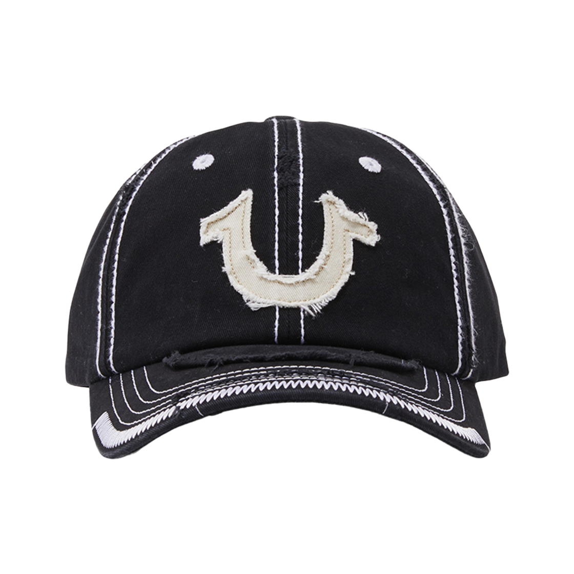 트루릴리젼 BIG-T 스티치 VTG 캡 블랙(True Religion Big-T Stitch VTG Cap_Black)