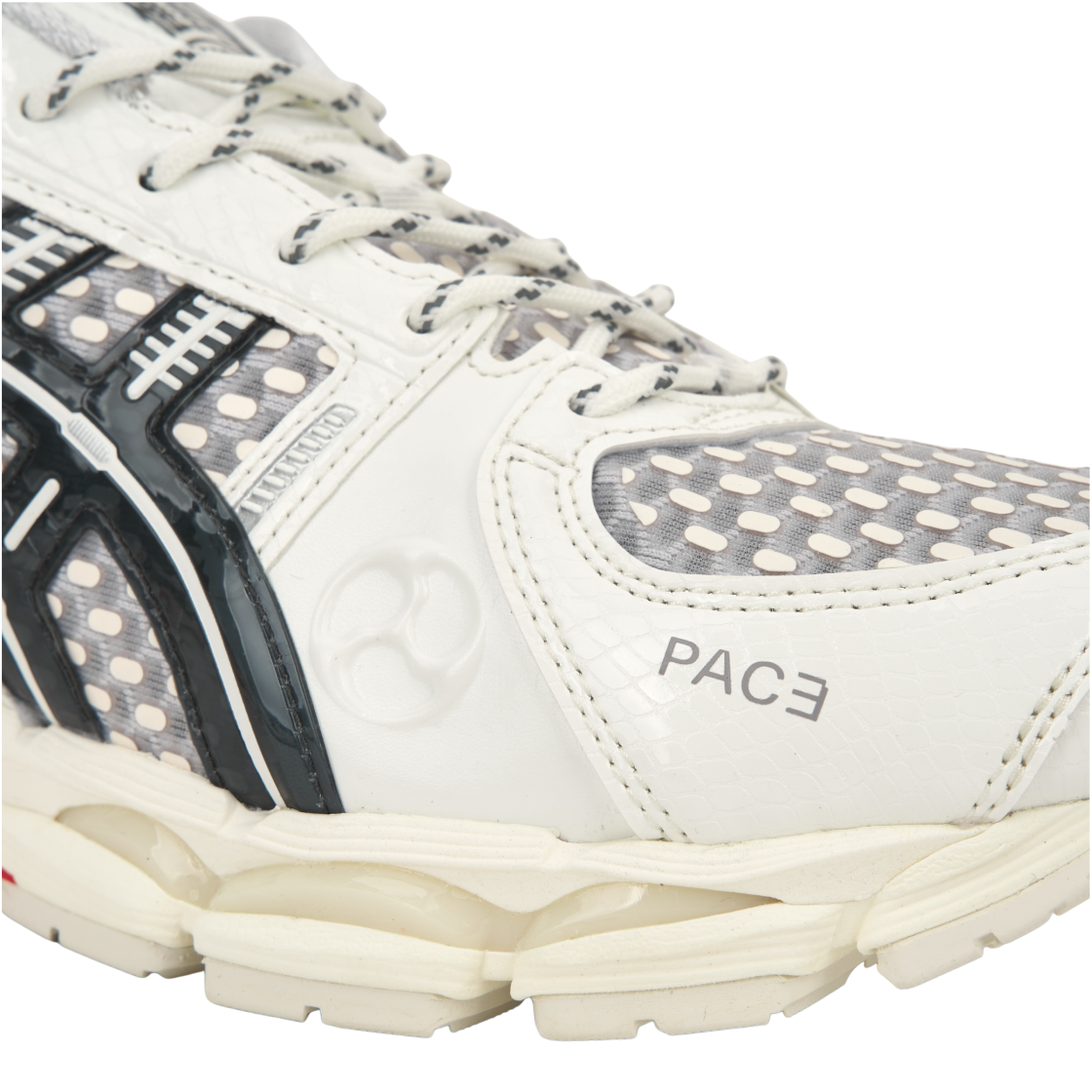 아식스 x 페이스 젤 카야노 12.1 크림 블랙(Asics x Pace Gel-Kayano 12.1 Cream Black) - 8