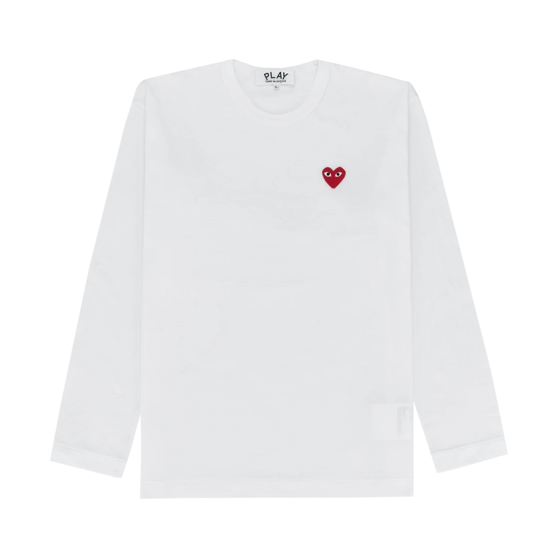 Play Comme des Garcons Play Comme des Garcons LS T-Shirt White · XXS