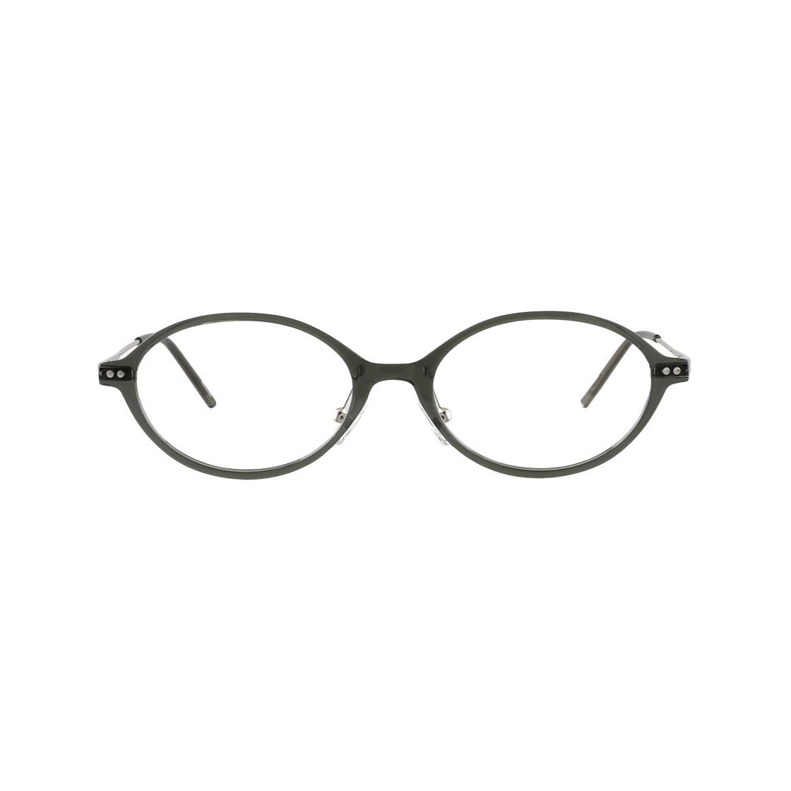 투디터 긱시크 가벼운 남자 여자 패션 뿔테 안경테 C4 카키(2DITOR Geek chic Light Fashion Horned Frame Glasses C4 Khaki)