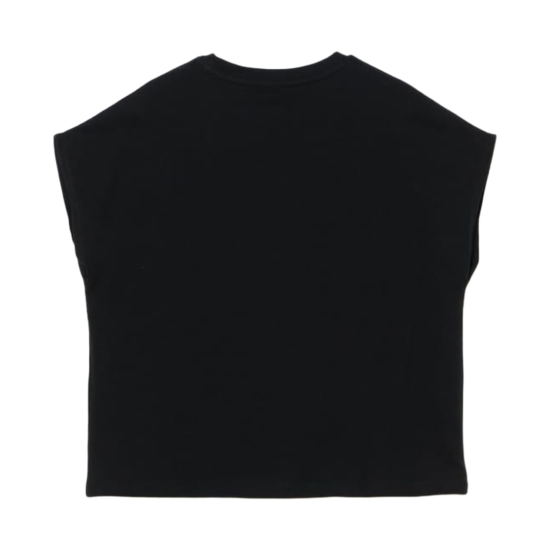 (W) 단톤 코튼 저지 돌먼 숏슬리브 티셔츠 블랙((W) Danton Cotton Jersey Dolman Short Sleeve T-Shirt Black) - 2