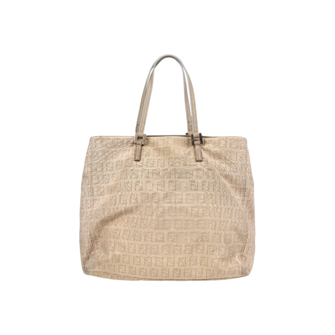 펜디 그레이 주키노 캔버스 쇼퍼 숄더백 C-A51652(Fendi Grey Jukino Canvas Shopper Shoulder Bag C-A51652)