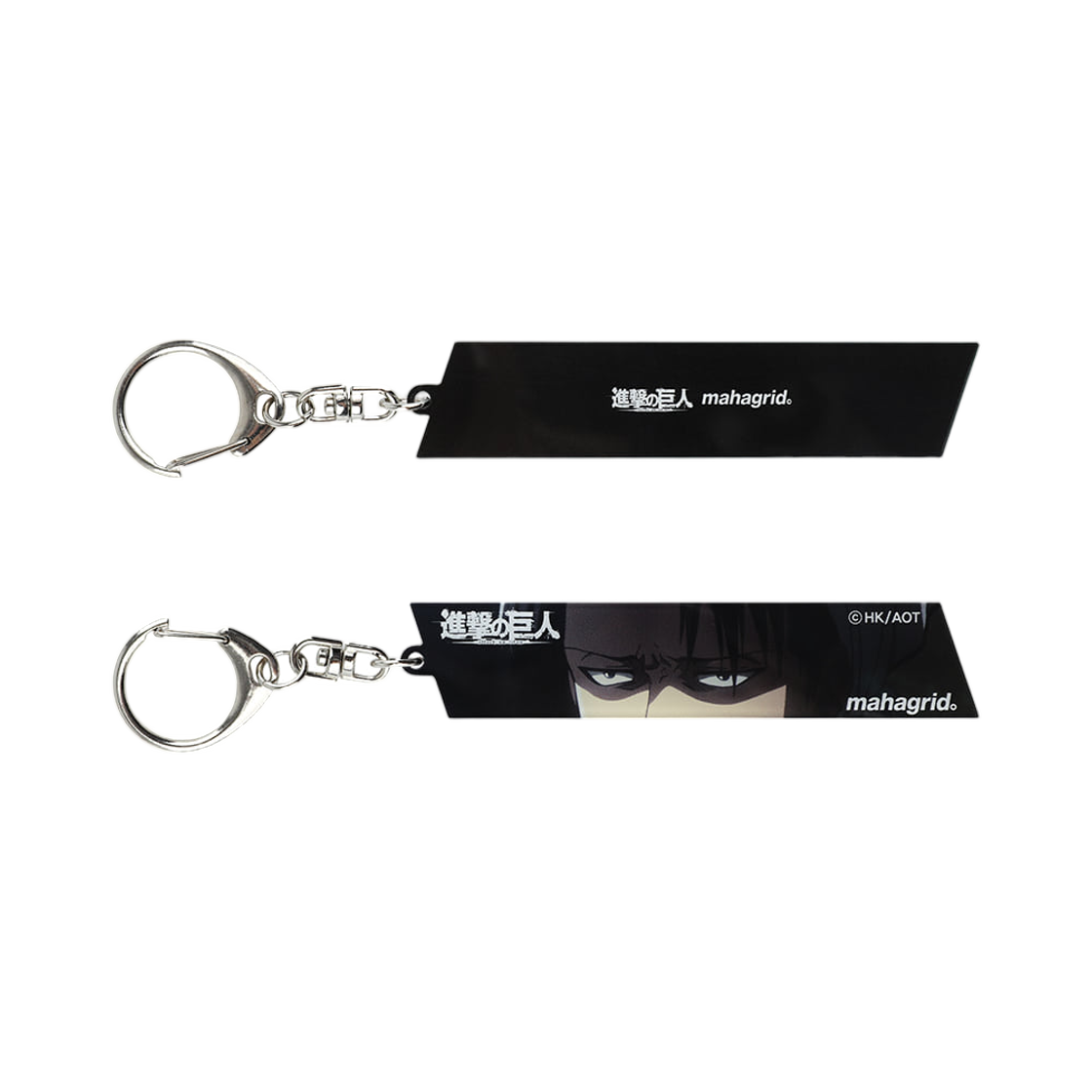 마하그리드 x 진격의 거인 AOT 아크릴 키링 레비(Mahagrid x Attack On Titan AOT Acryl Keyring Levi)