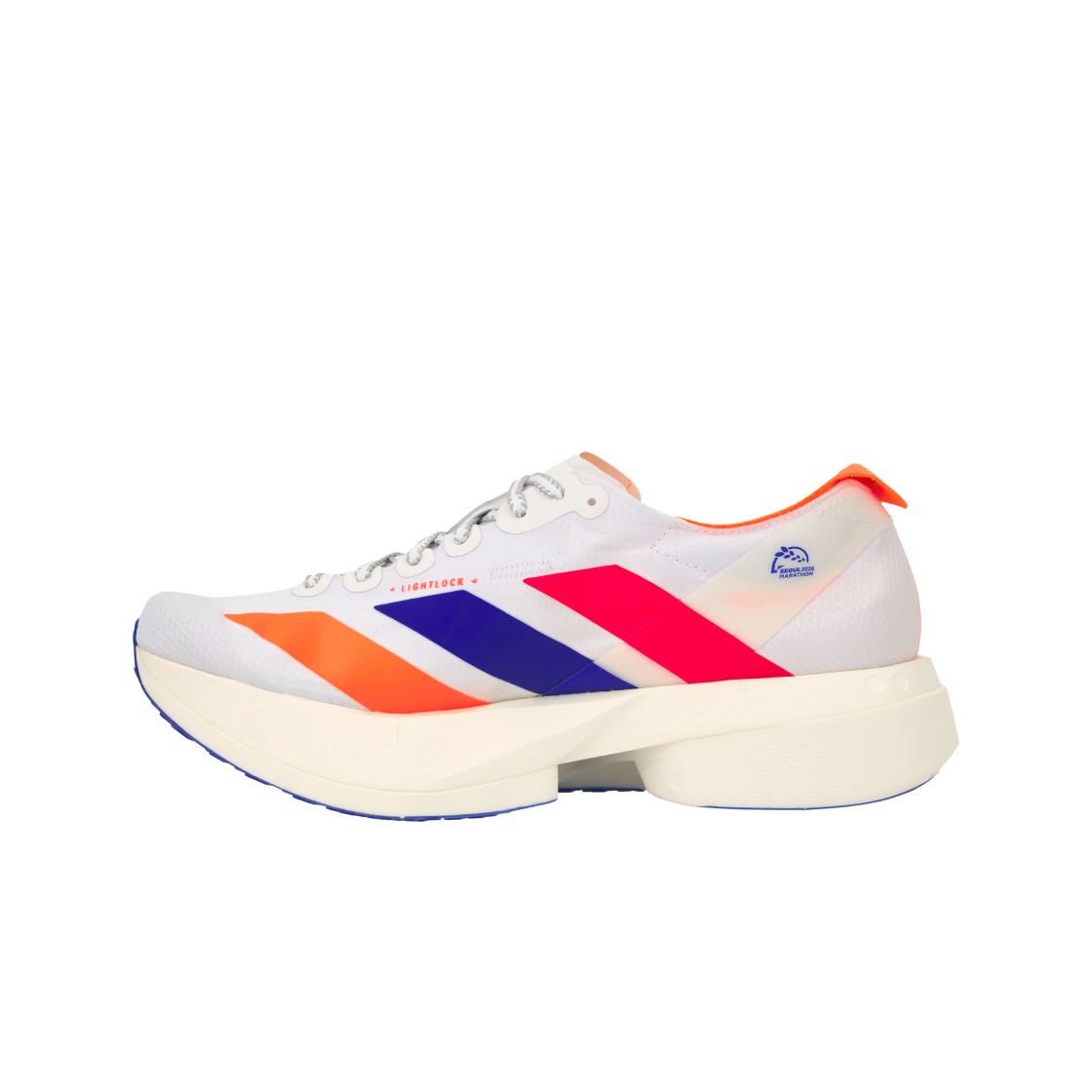 아디다스 서울 마라톤 아디제로 아디오스 프로 4 클라우드 화이트 루시드 레드(Adidas Seoul Marathon Adizero Adios Pro 4 Cloud White Lucid Red) - 3