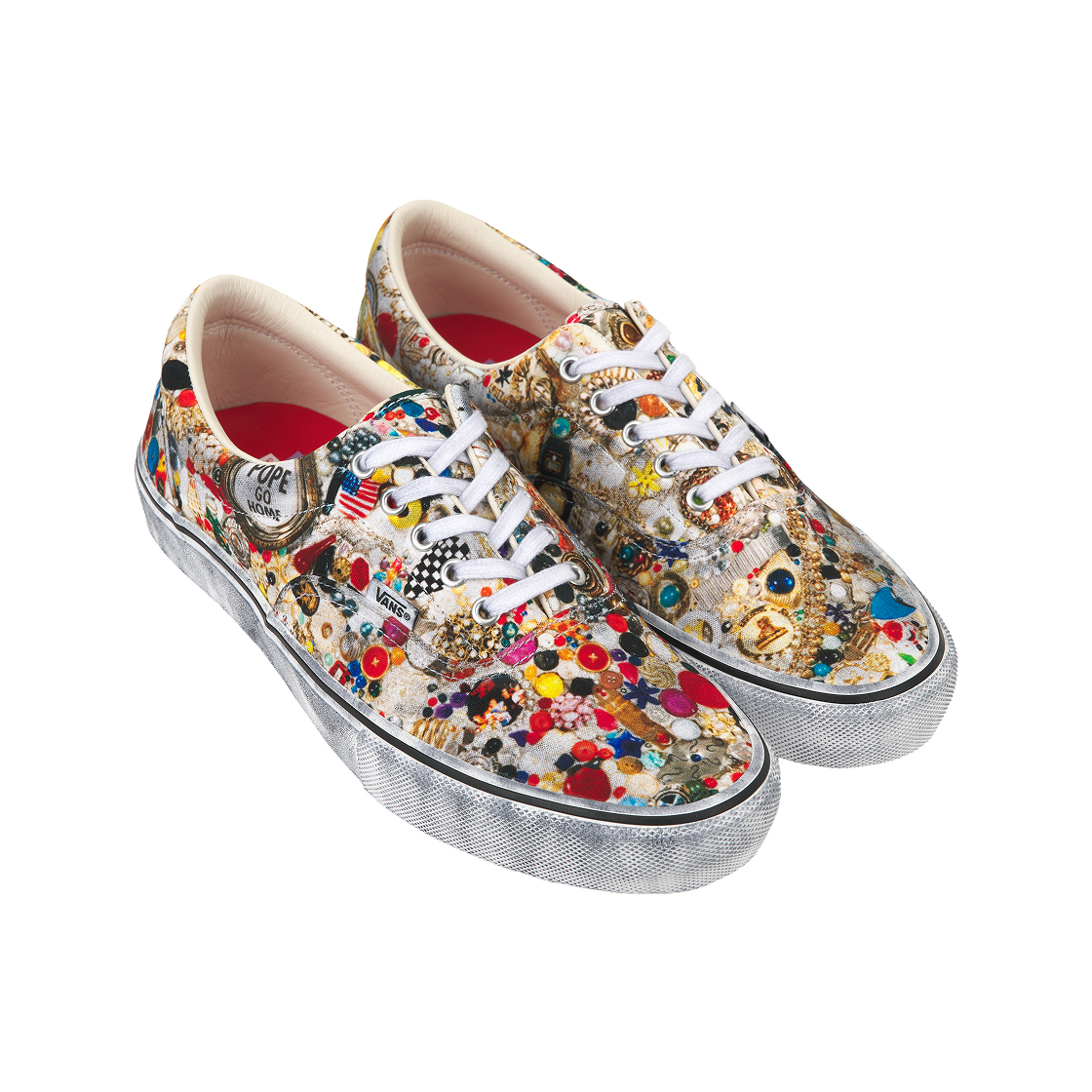 반스 x 슈프림 x 마이크 켈리 에라 화이트(Vans x Supreme x Mike Kelley Era White) - 4