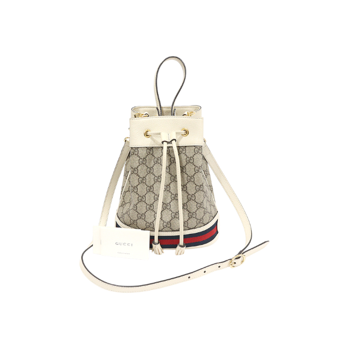 구찌 550621 GG 수프림 WEB 오피디아 스몰 버킷백 2WAY(Gucci 550621 GG Supreme Web Ophidia Small Bucket Bag 2-Way) - 1