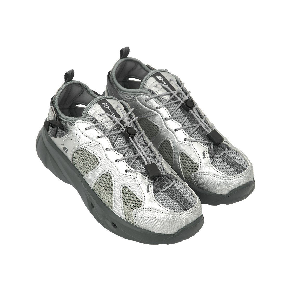 뉴발란스 케이브 샌들 실버 그레이(New Balance Kave Sandal Silver Gray) - 4