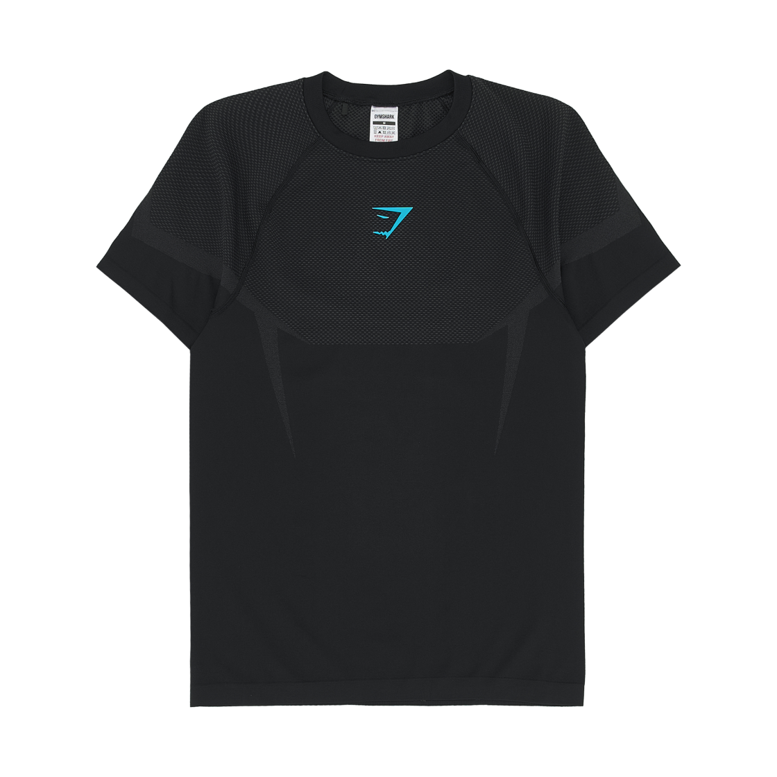 짐샤크 오닉스 5.0 심리스 티셔츠 블랙 오닉스 그레이(Gymshark Onyx 5.0 Seamless T-Shirt Black Onyx Grey)