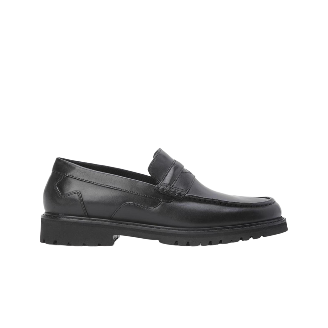 락포트 매버릭 페니 블랙 - W 와이드(Rockport Maverick Penny Black - W Wide)