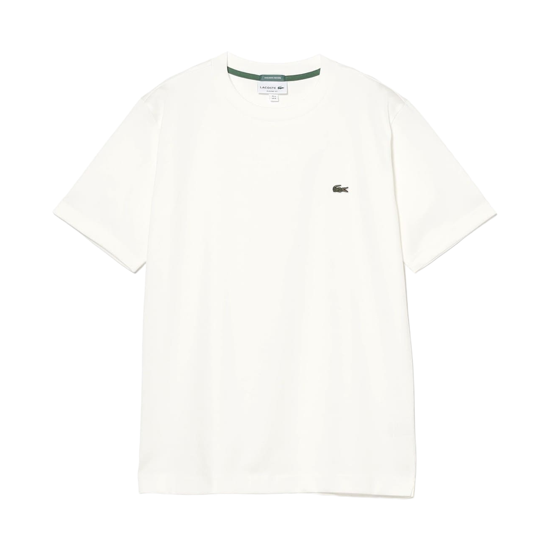 빔즈 F x 라코스테 로고 티셔츠 화이트(Beams F x Lacoste Logo T-Shirt White) - 1