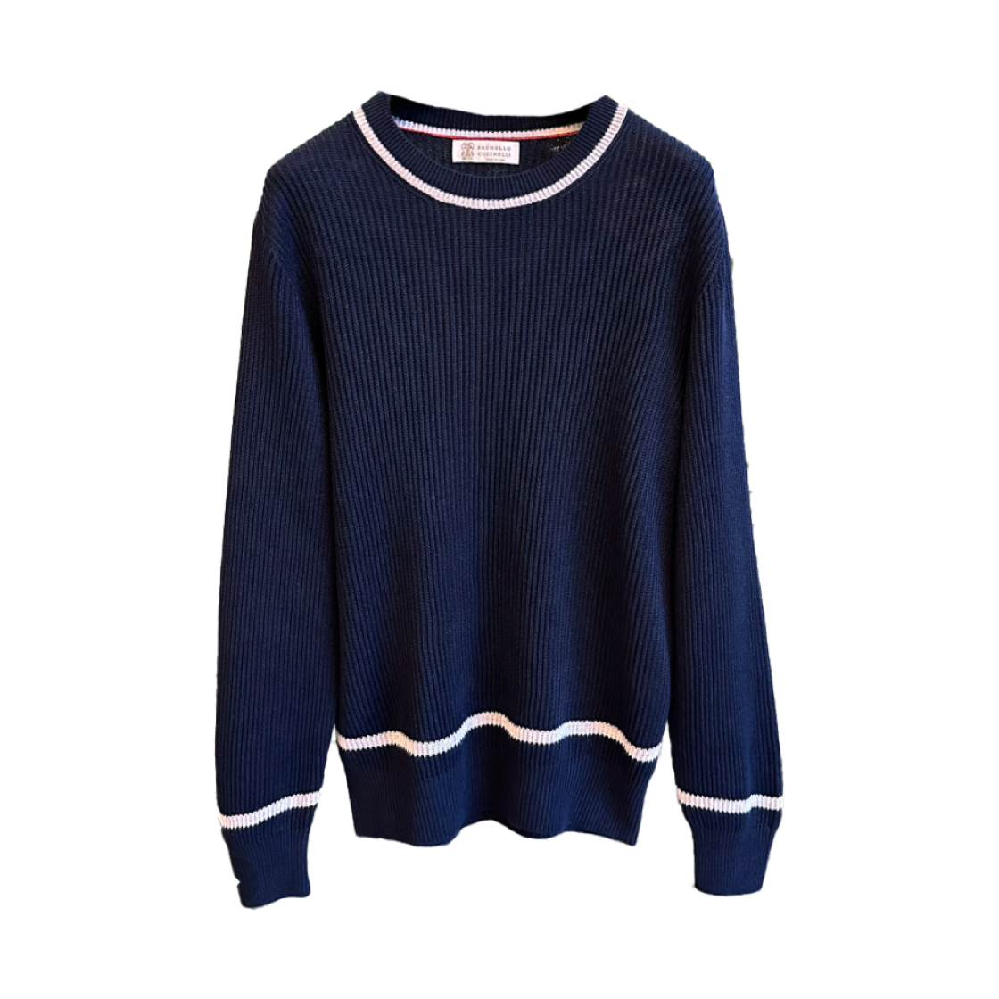 브루넬로 쿠치넬리 스티치 니트 네이비(Brunello Cucinelli Stitch Knit Navy)