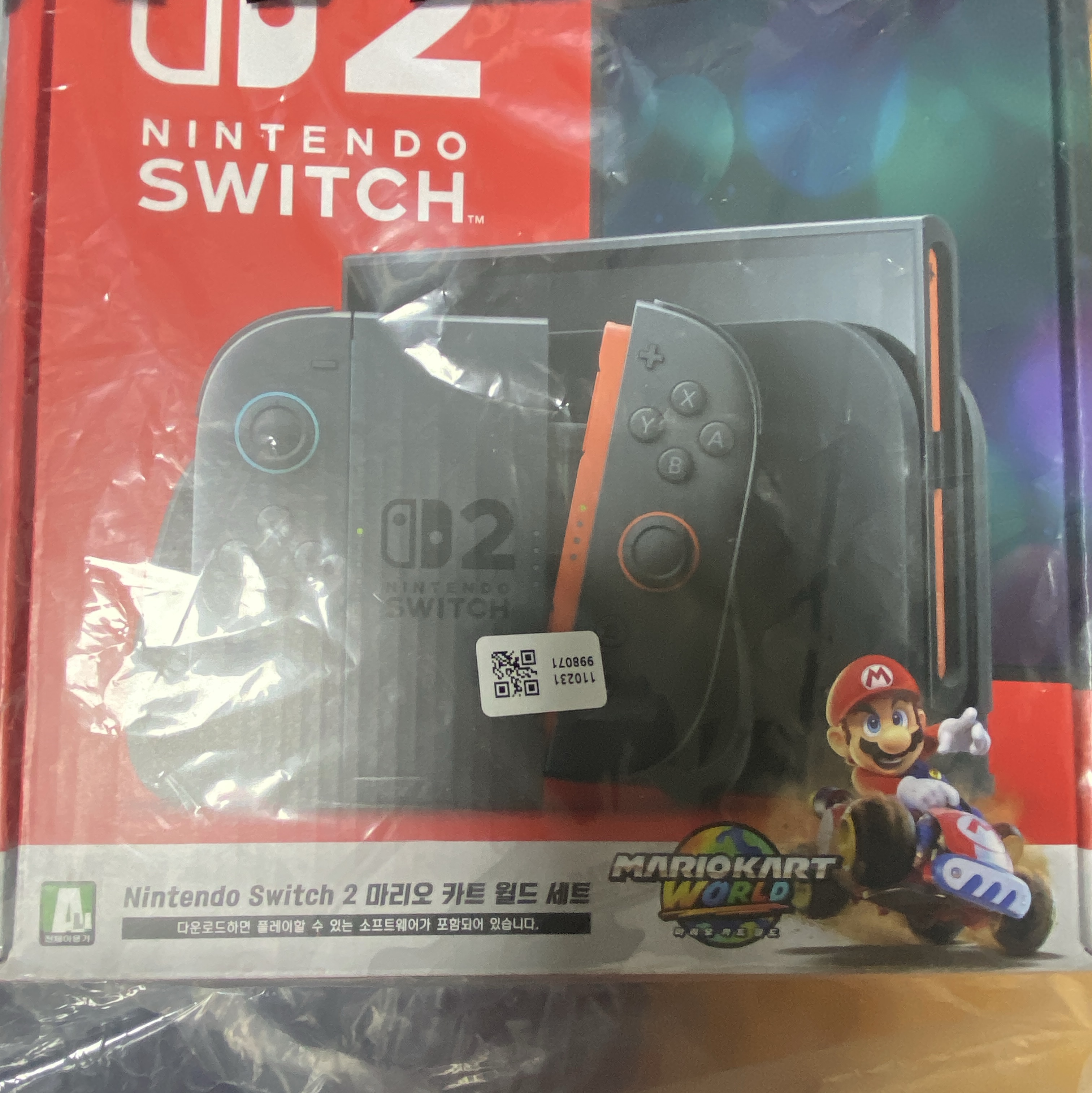 Nintendo Switch 2 Mario Kart World Set (With Software/Korean Ver.) 착용 스타일