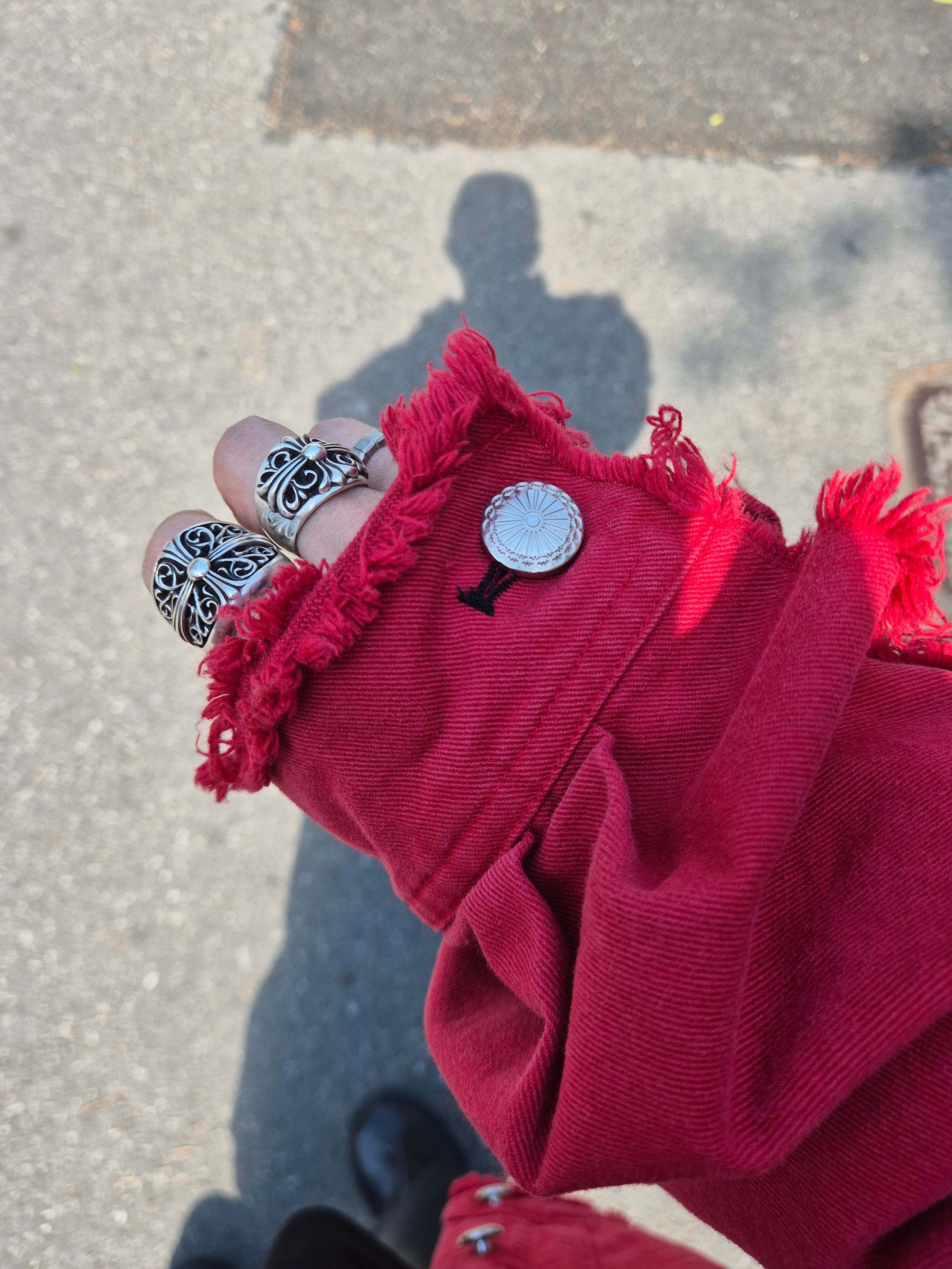 Hansroom Chrome Hearts Keeper Ring 착용 스타일 - 1