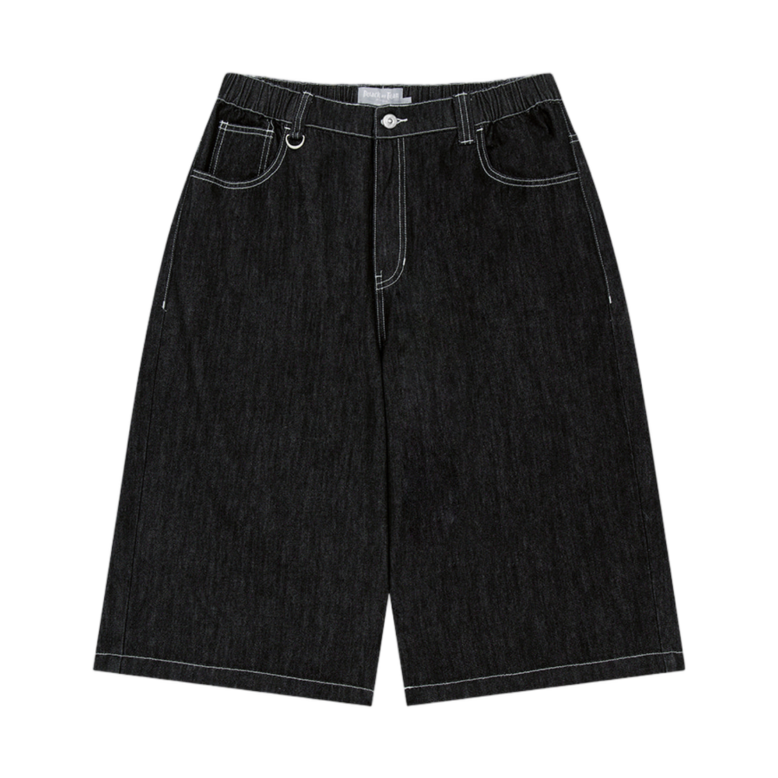 마하그리드 x 진격의 거인 레비 인디고 데님 쇼츠 블랙(Mahagrid x Attack On Titan Levi Indigo Denim Shorts Black) - 2