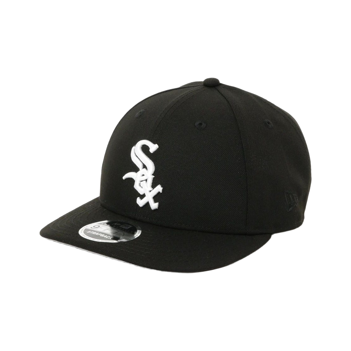 뉴에라 x 빔즈 MLB 화이트 삭스 50주년 9피프티 볼캡 블랙 화이트(New Era x Beams MLB White Sox 50th Anniversary 9Fifty Ball Cap Black White) - 1
