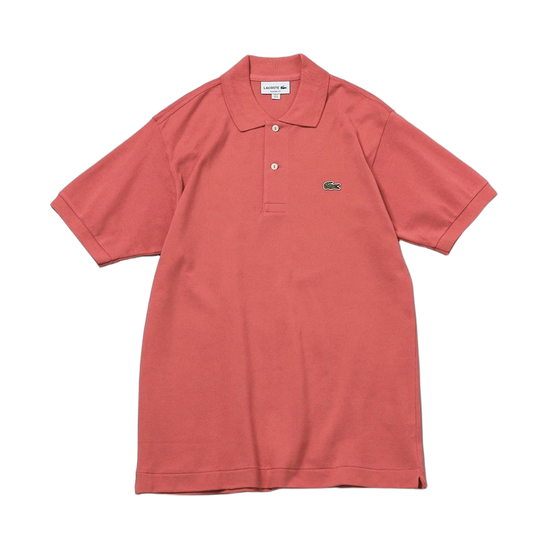 라코스테 L.12.12 클래식 핏 폴로 셔츠 시에라 레드(Lacoste L.12.12 Classic Fit Polo Shirt Sierra Red)