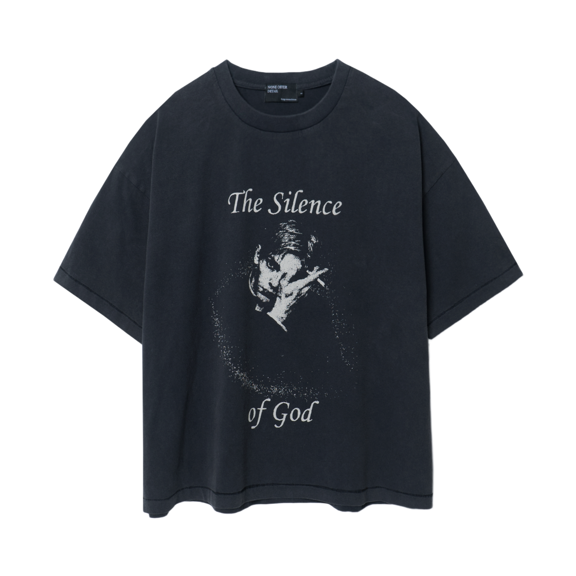노드 더 사일런스 오브 갓 티셔츠 블랙(NOD The silence of god T-shirts Black)