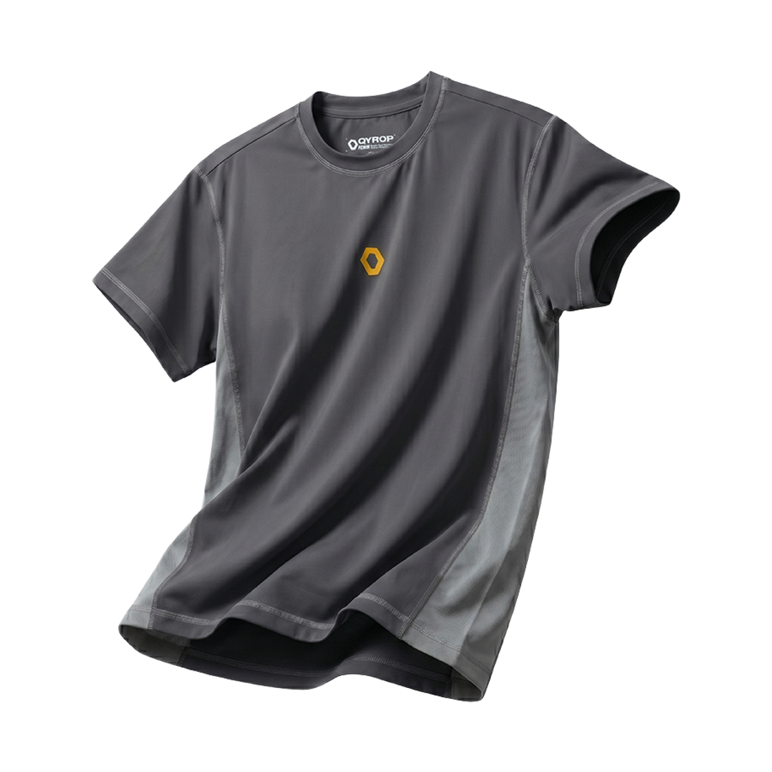 [KREAM 단독] 에프씨엠엠 스포츠 런 챌린지 티셔츠 다크그레이([KREAM 단독] FCMM SPORT Run Challenge T-Shirt Dark grey)