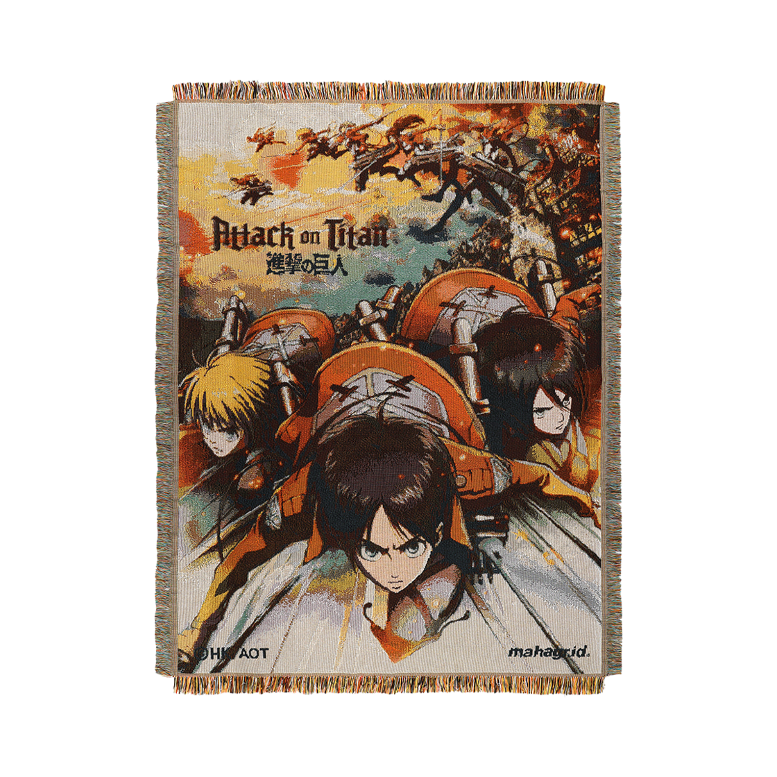 마하그리드 x 진격의 거인 진격의 거인 블랭킷 멀티(Mahagrid x Attack On Titan Attack On Titan Blanket Multi)
