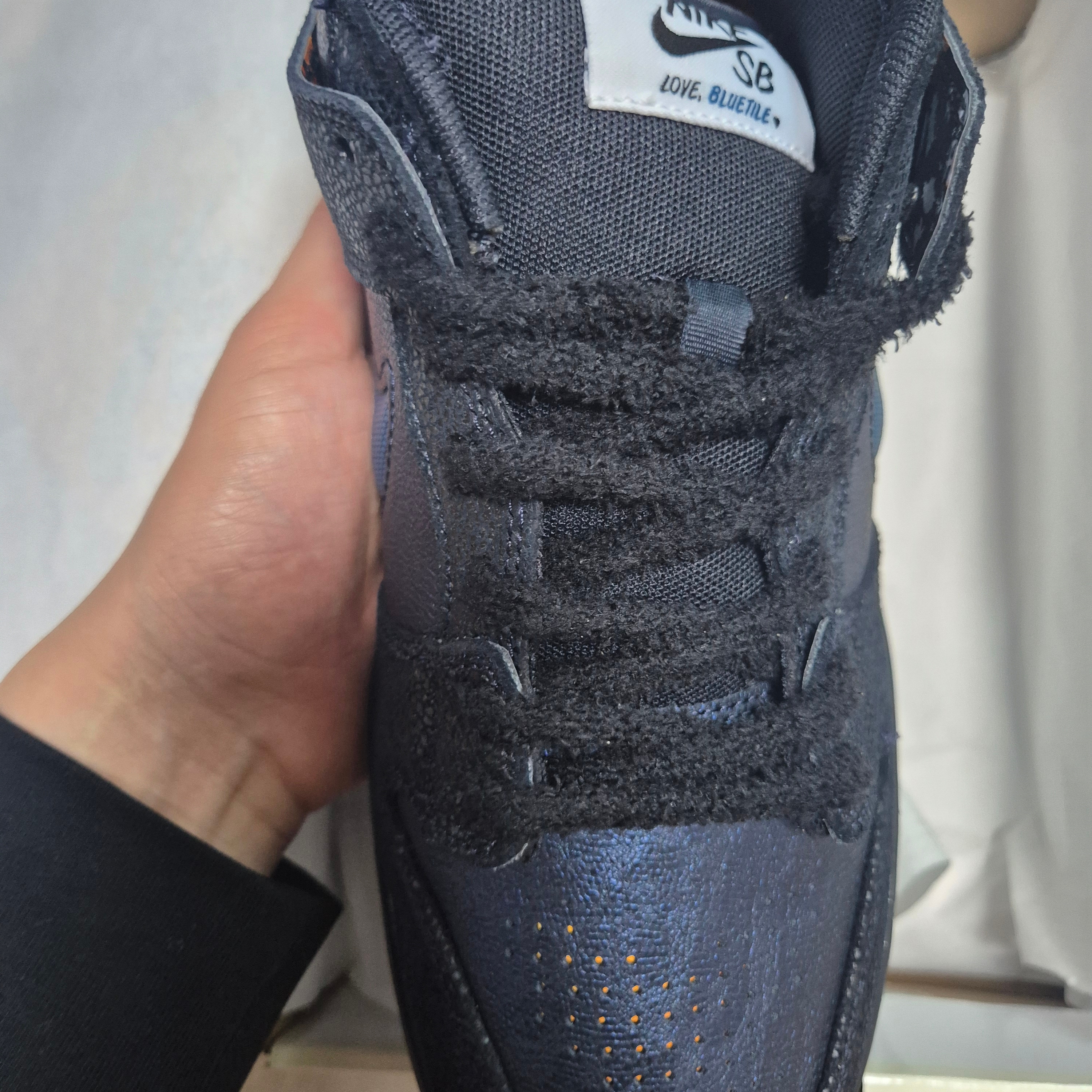Nike x Bluetile SB Dunk Low Pro Pitch Blue and Black 착용 스타일 - 3