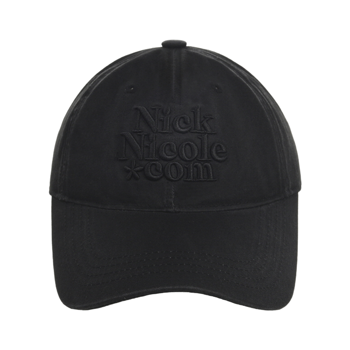 닉앤니콜 NN 닷컴 시그니처 볼 캡 빈티지 블랙(NICK&NICOLE NN Dotcom Signature Ball Cap Vintage Black)