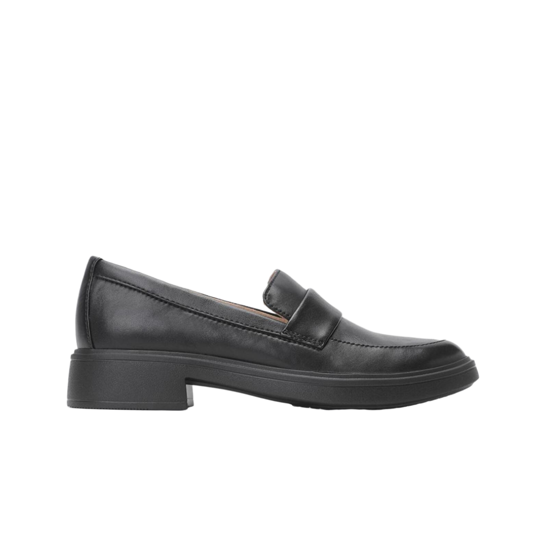 (W) 락포트 토탈 모션 레녹스 페니 로퍼 블랙 - M 미디움((W) Rockport Total Motion Lennox Penny Loafer Black - M Medium)