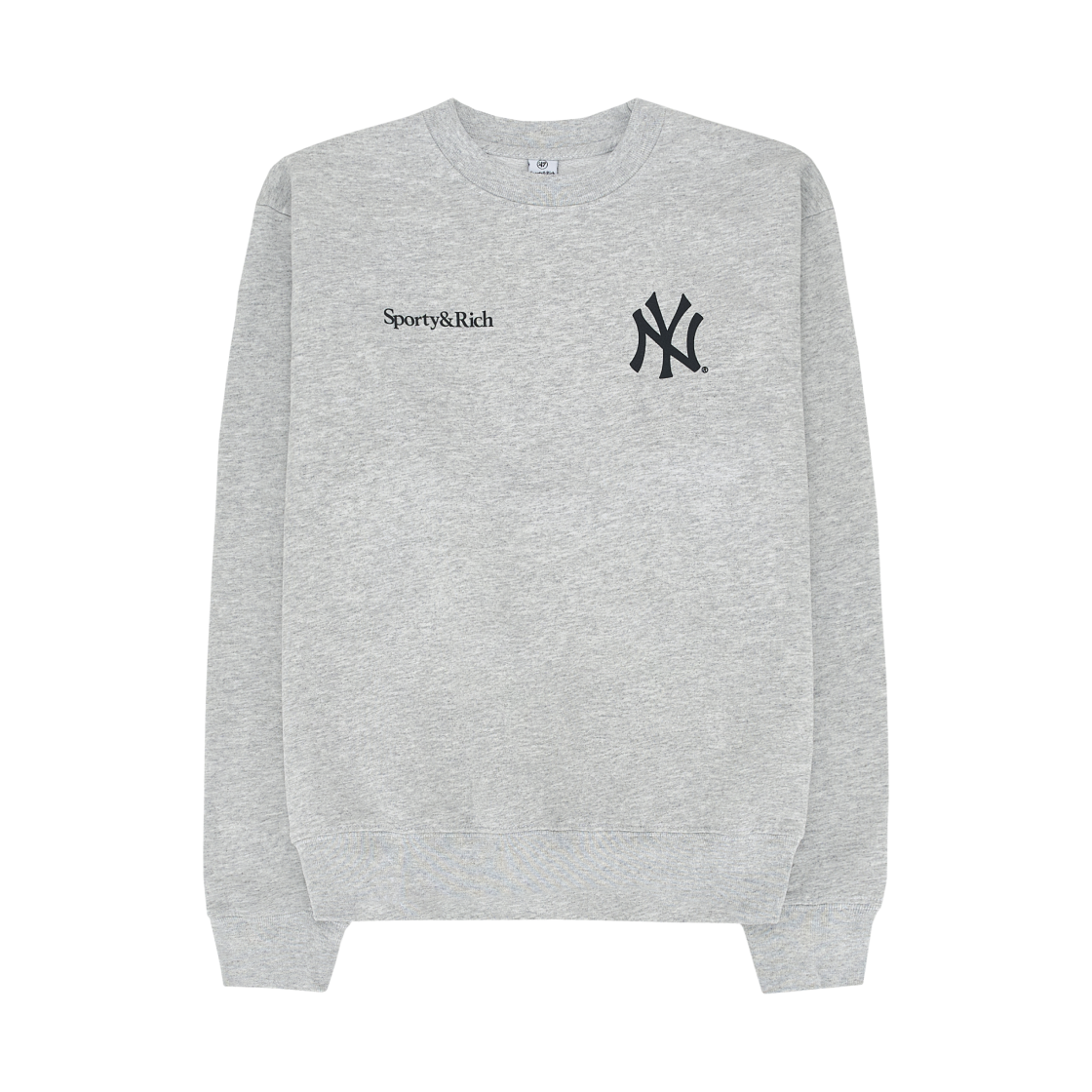 ST071505300GY Sporty & Rich Champions Crewneck Sweatshirt Grey