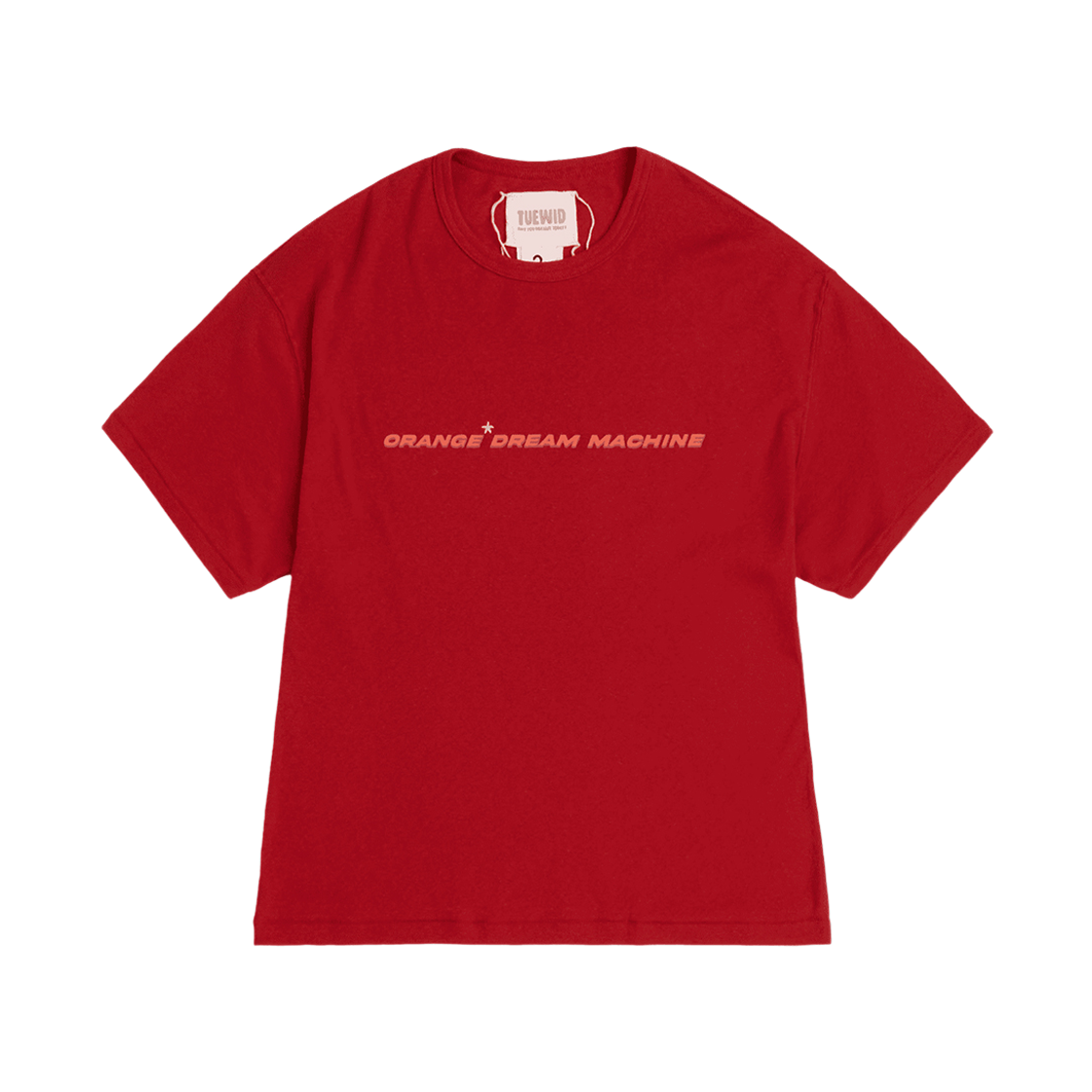 투위드 오렌지 드림 머신티(Tuewid Orange Dream Machine Tee)