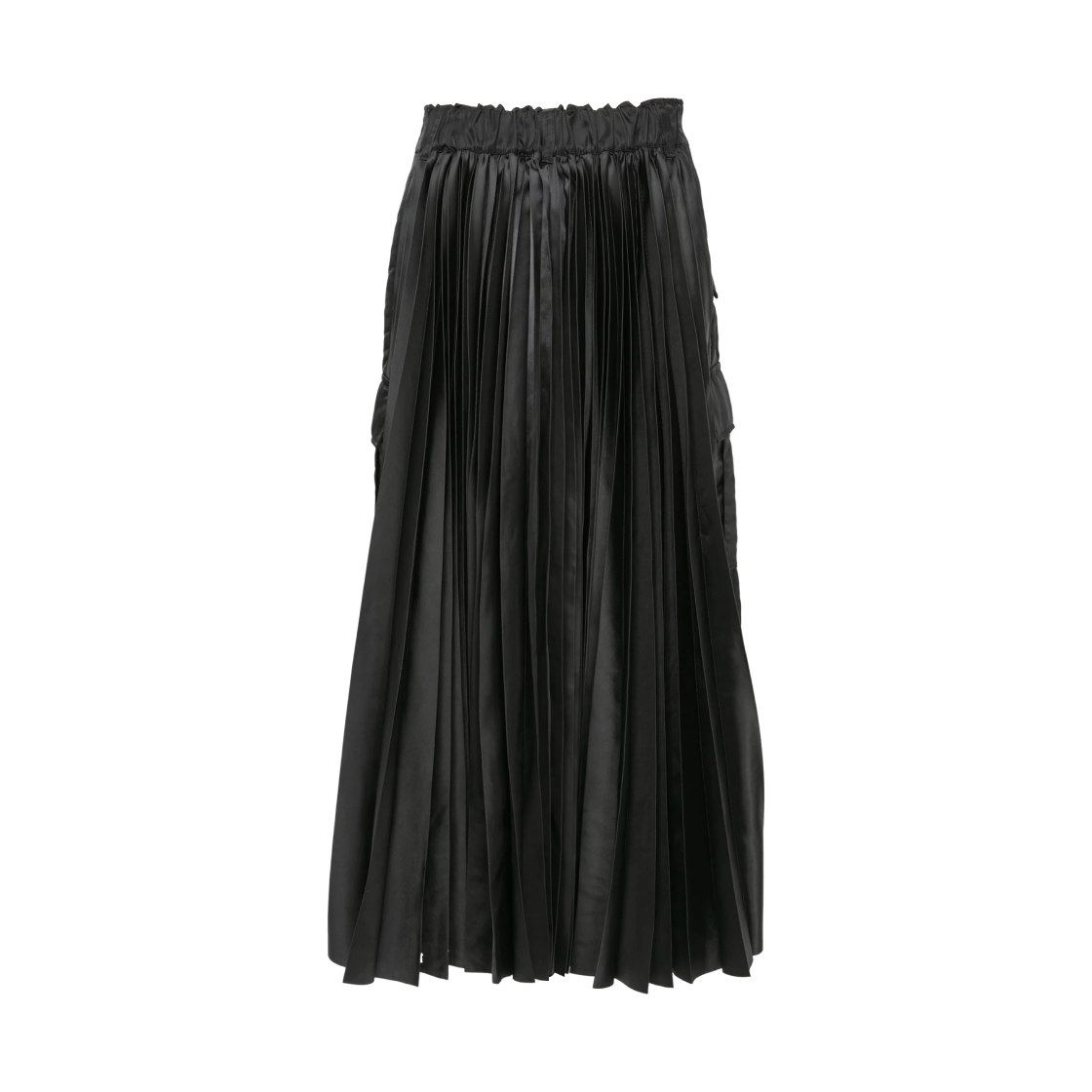 (W) 사카이 나일론 트윌 스커트 블랙((W) Sacai Nylon Twill Skirt Black) - 2