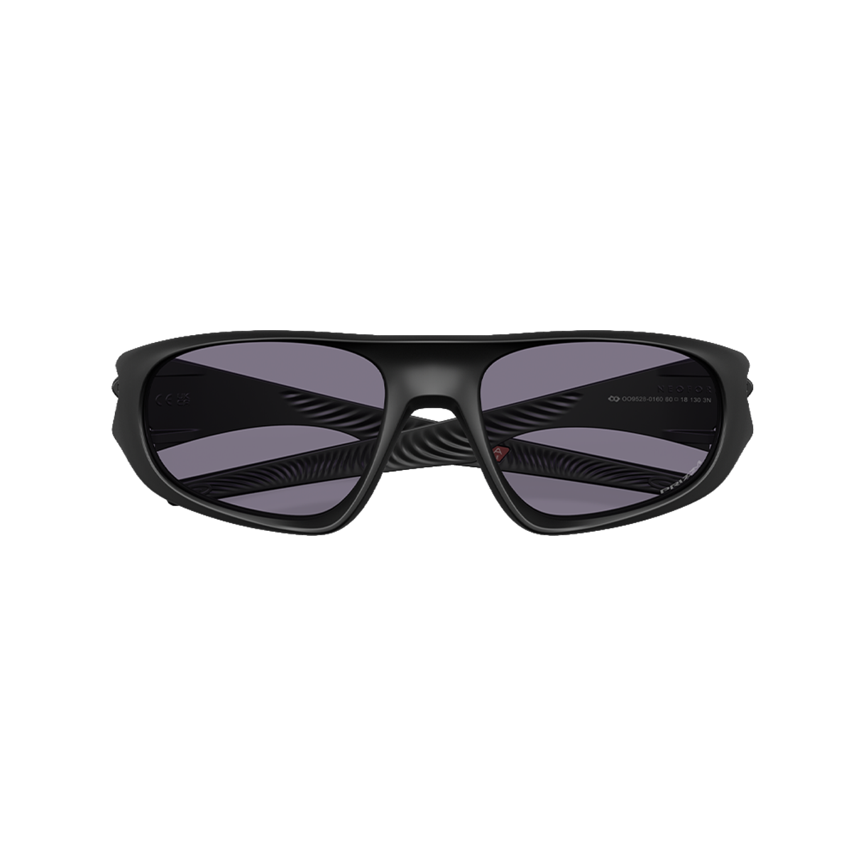 오클리 네오포르마 매트 블랙 프레임 프리즘 그레이 렌즈 레귤러 유니버설 핏 블랙 - 26FW(Oakley Neoforma Matte Black Frame Prizm Grey Lenses Regular Universal Fit Black - 26FW) - 5