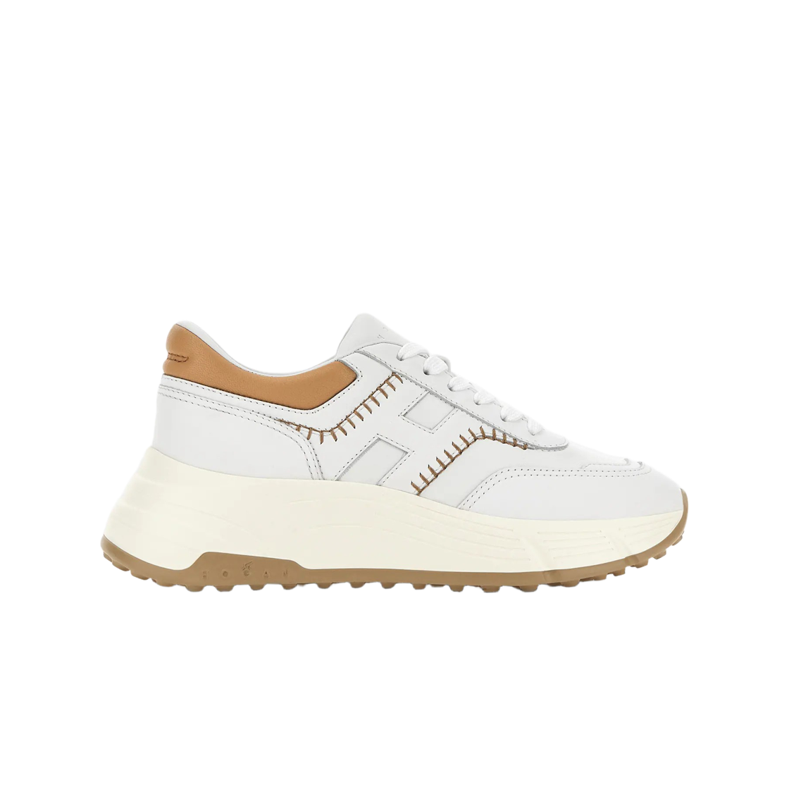 (W) 호간 하이파이 스니커즈 화이트((W) Hogan Hi-Fi Sneakers White)