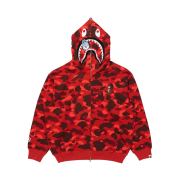 BAPE x Stray Kids Shark Full Zip Hoodie Woolf Chan