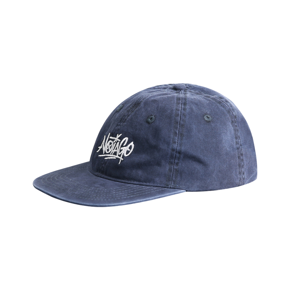 노이아고 그래피티 로고 스냅백 네이비(Noiago Graffiti Logo Snapback Navy)