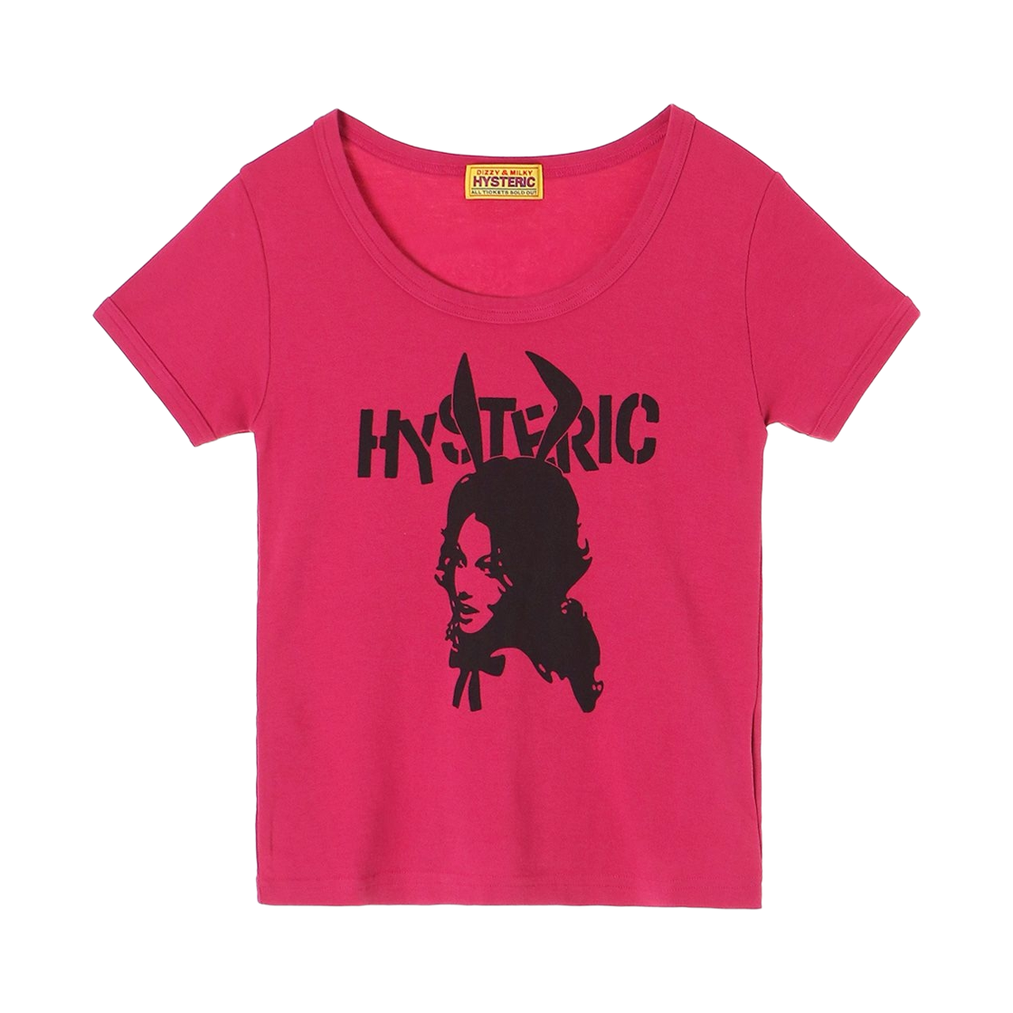 01261CT31 (W) Hysteric Glamour Bunny Girl Chibi T-Shirt Pink