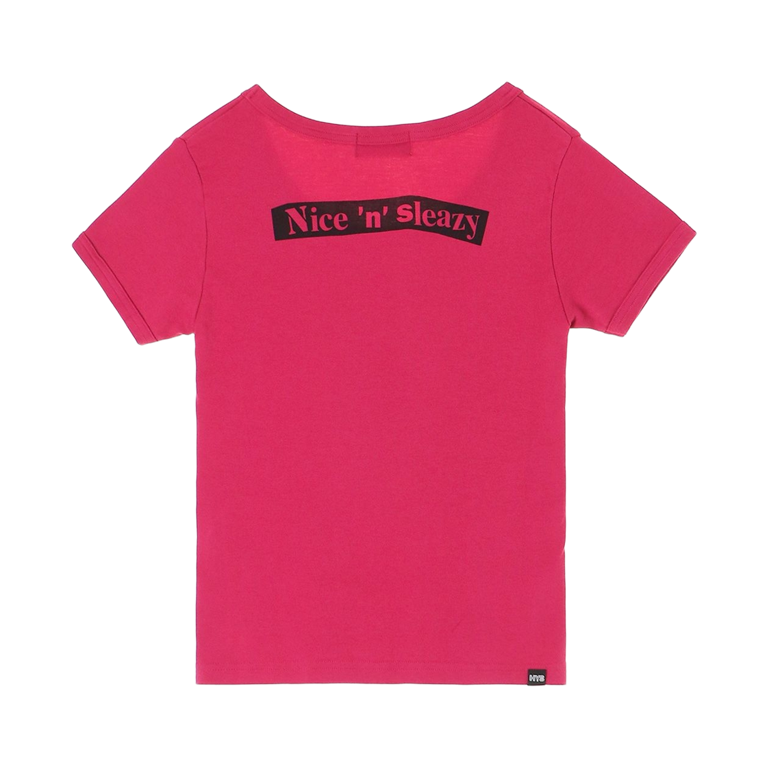 (W) 히스테릭 글래머 버니 걸 치비 티셔츠 핑크((W) Hysteric Glamour Bunny Girl Chibi T-Shirt Pink) - 2