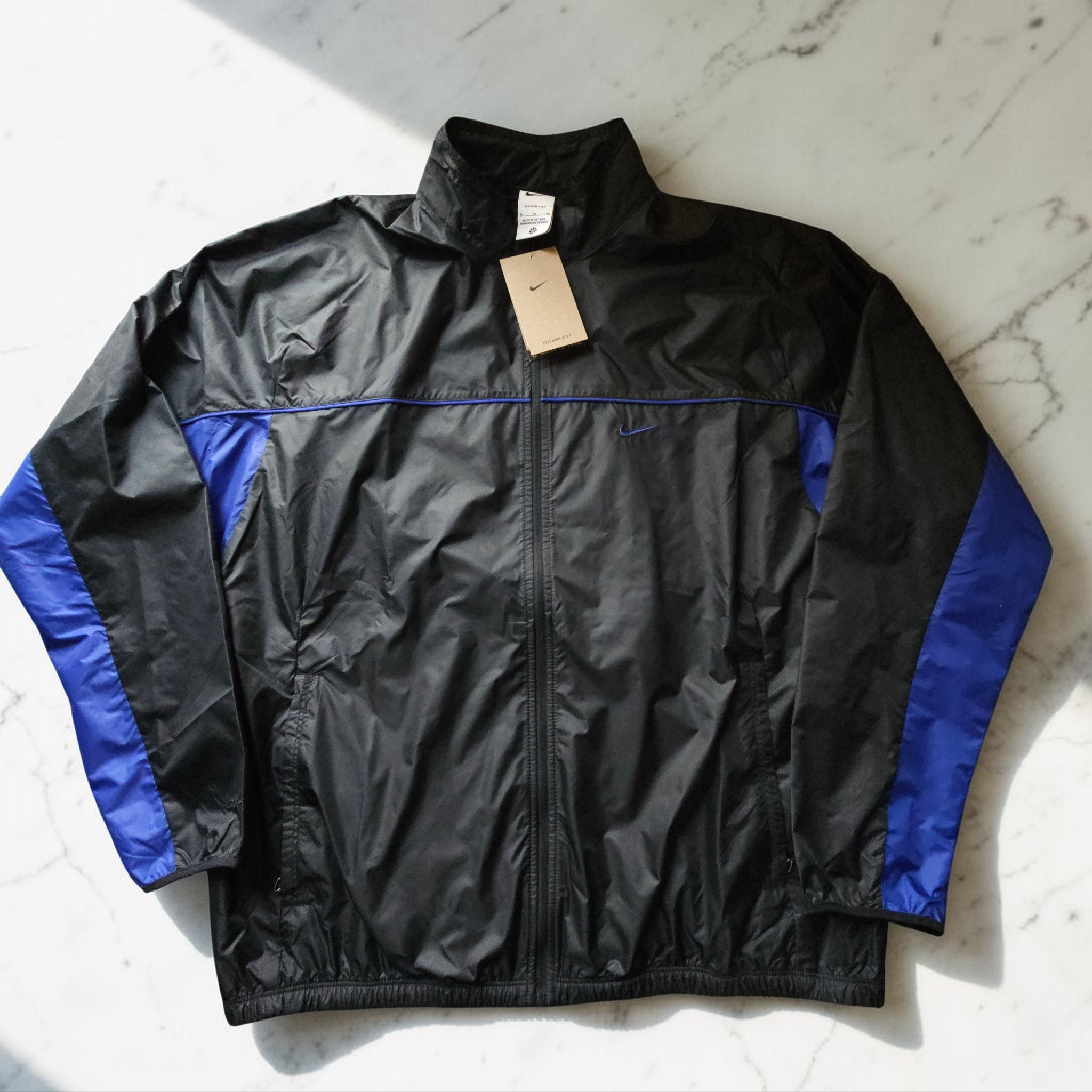 Nike Storm-Fit Running Jacket Black Concord - Asia 착용 스타일