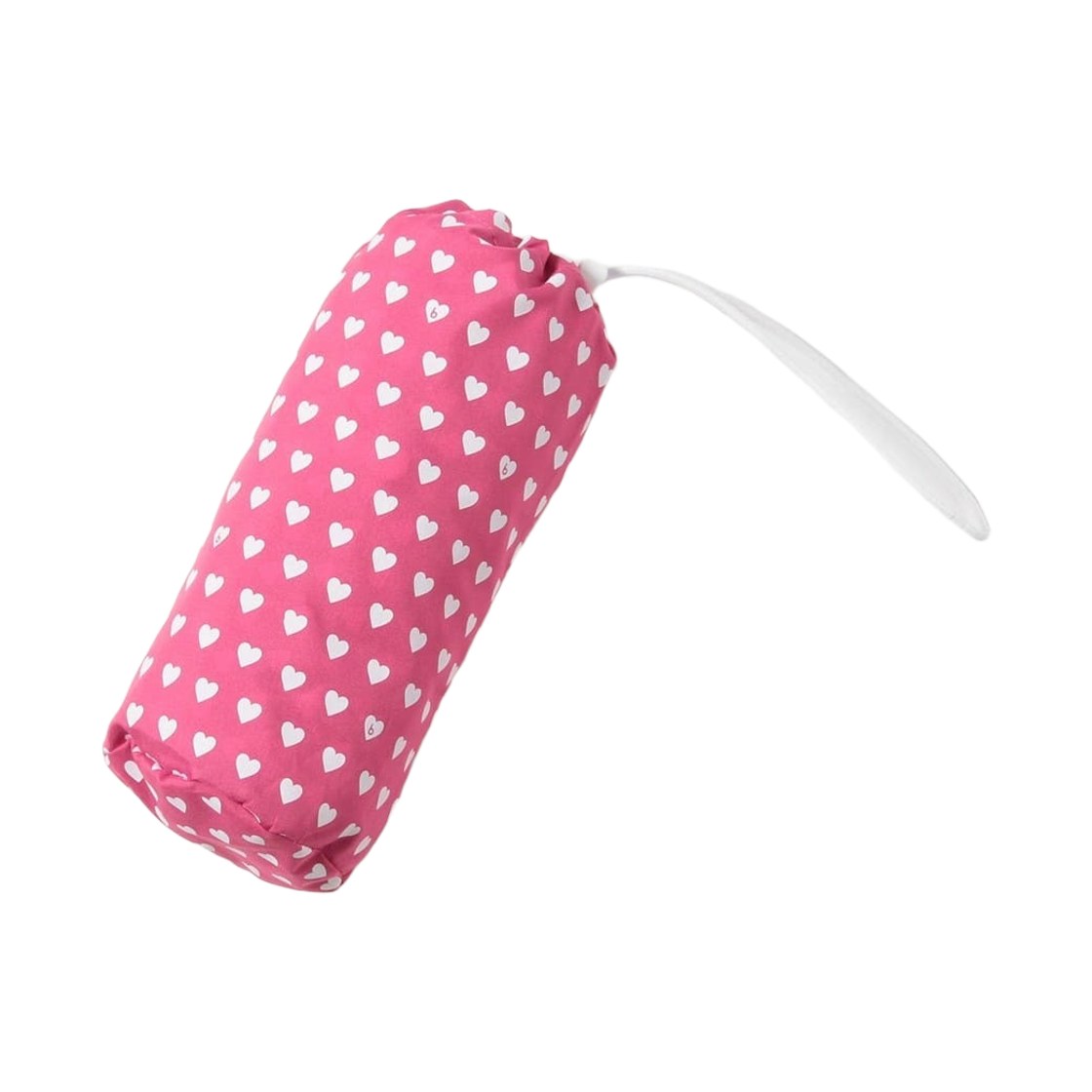 (키즈) 코도모 빔즈 패턴 B 스쿨 백 컴패터블 레인코트 하트 핑크((Kids) Kodomo Beams Pattern B Raincoat Compatible with School Bags Heart Pink) - 3