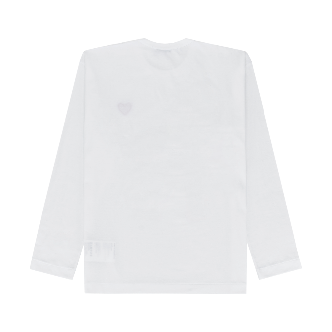 플레이 꼼데가르송 롱슬리브 티셔츠 화이트(Play Comme des Garcons LS T-Shirt White) - 2