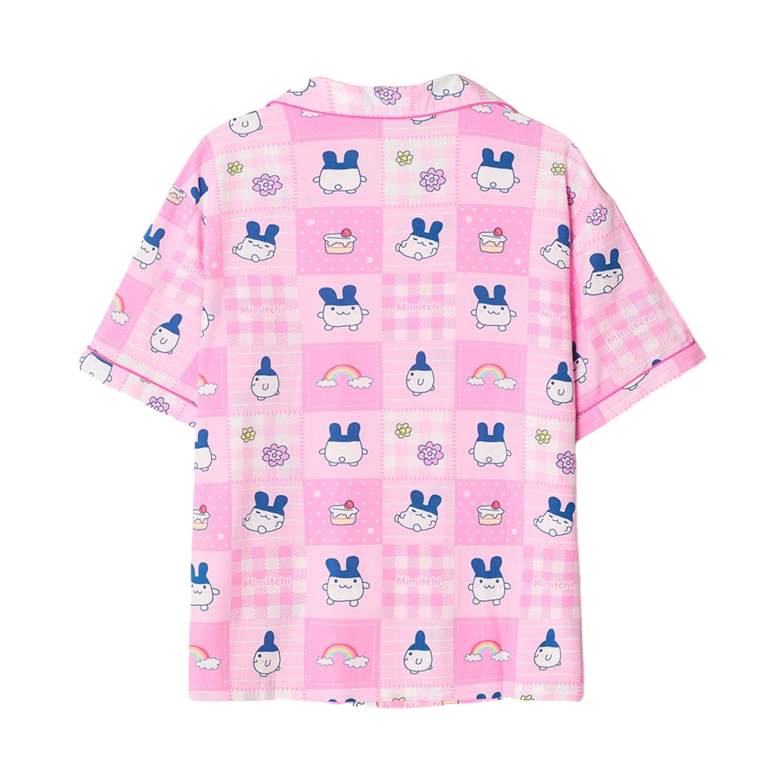 스파오 x 다마고치 숏슬리브 파자마 핑크(Spao x Tamagotchi Short Sleeve Pajama Pink) - 3